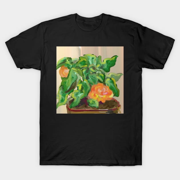 Begonia T-Shirt by trishaclarkin